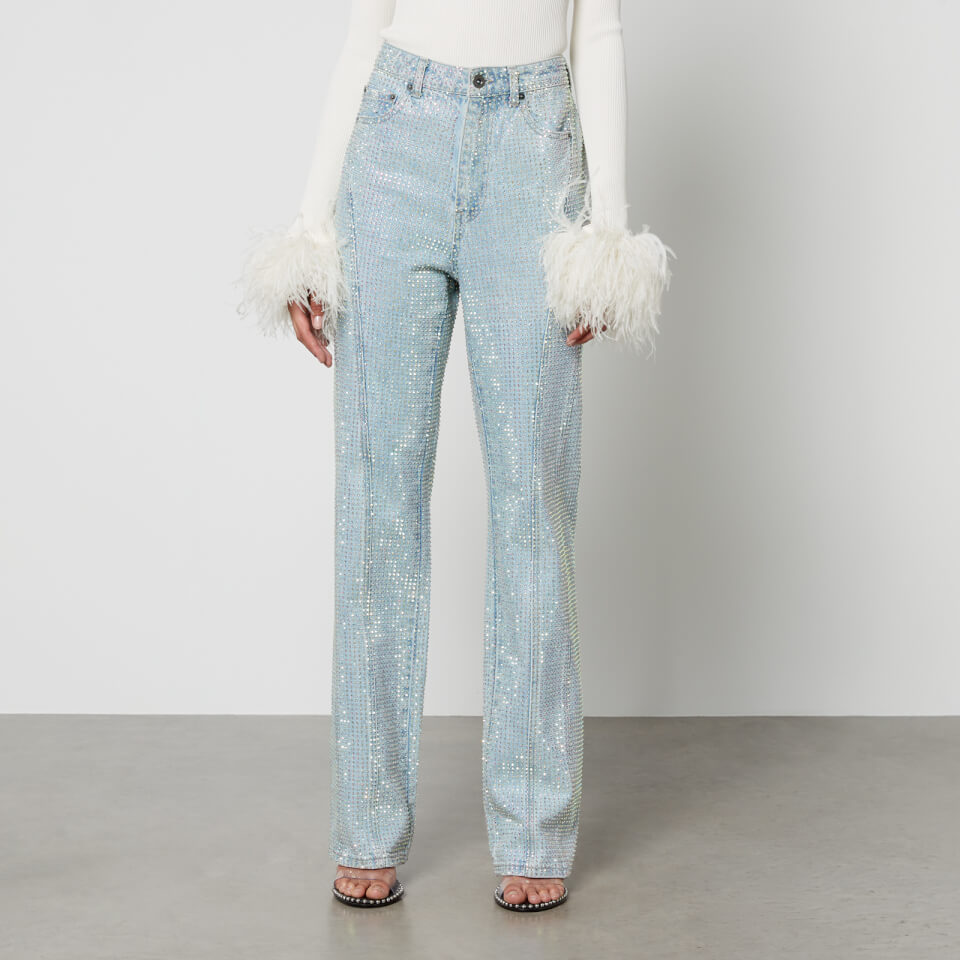 デニム・ジーパン Self Portrait Jeans Denim Con Cristalli 14917328-6875092923075360.jpg
