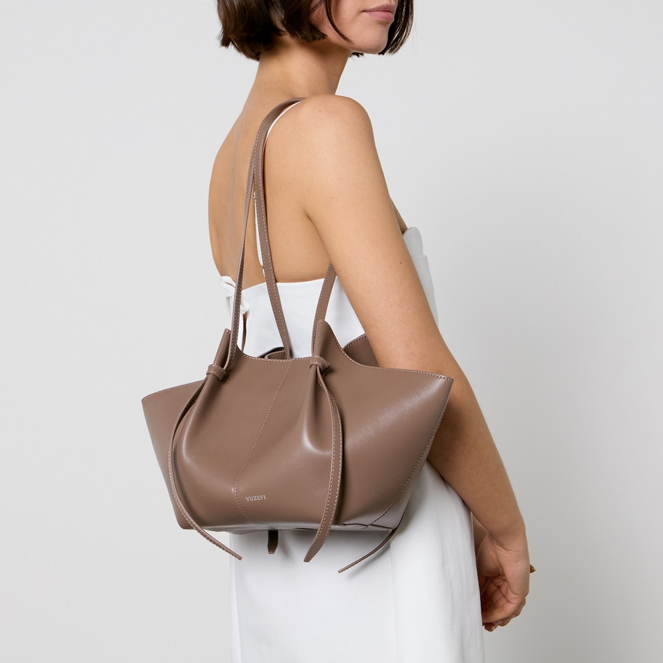 Yuzefi Mochi Leather Tote Bag