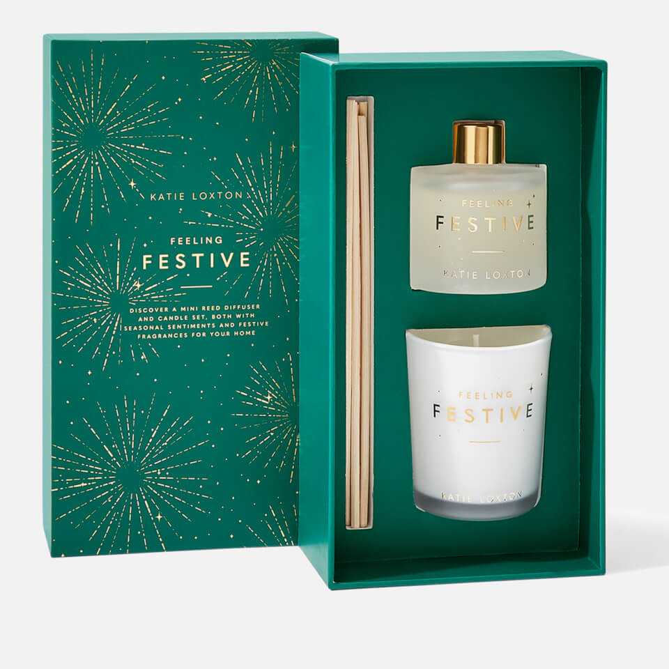 Katie Loxton Christmas Mini Set - Feeling Festive - Teal Green