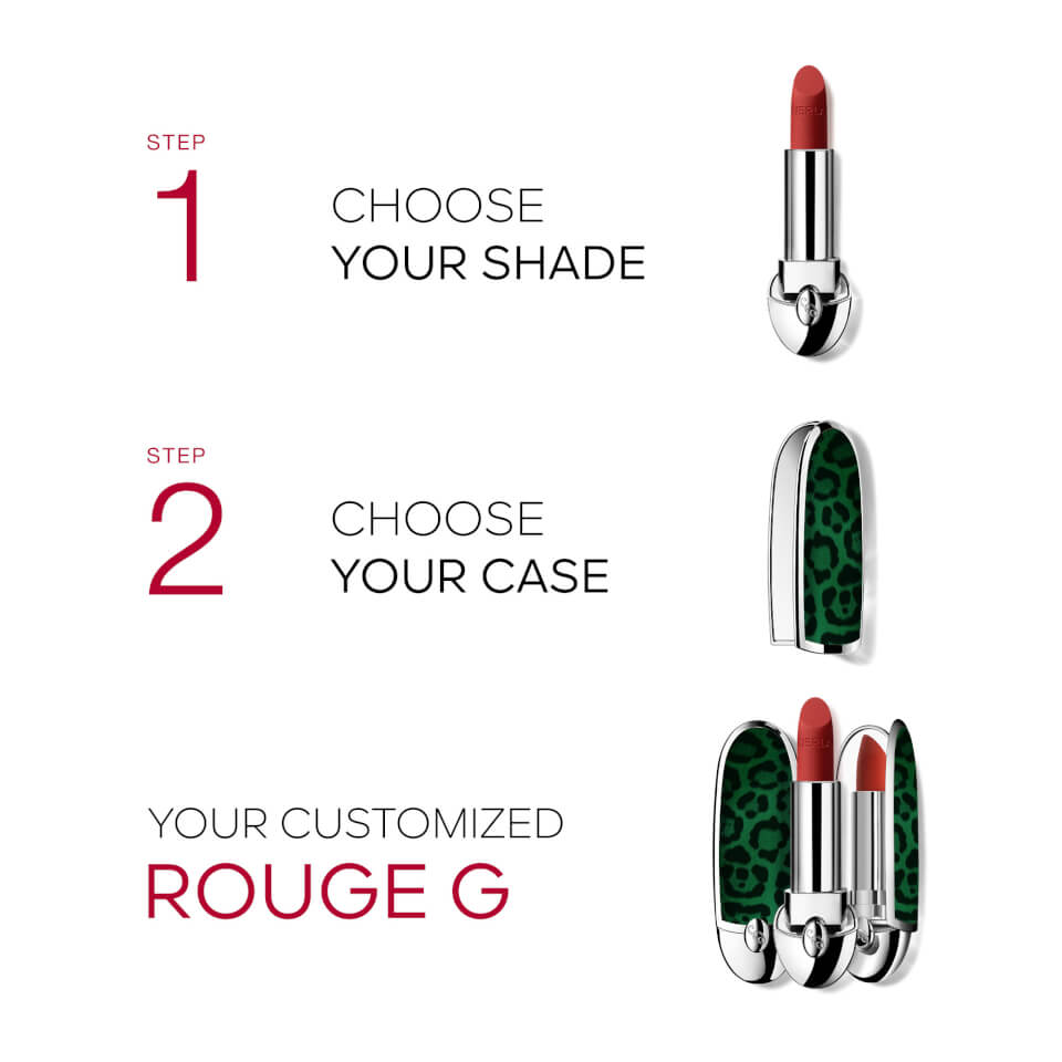 GUERLAIN Rouge G 2023 Xmas Lips Refill 3.5g (Various Shades)