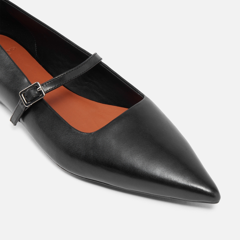 Vagabond Women s Hermine Leather Pointed Toe Flats UK 6 Allsole