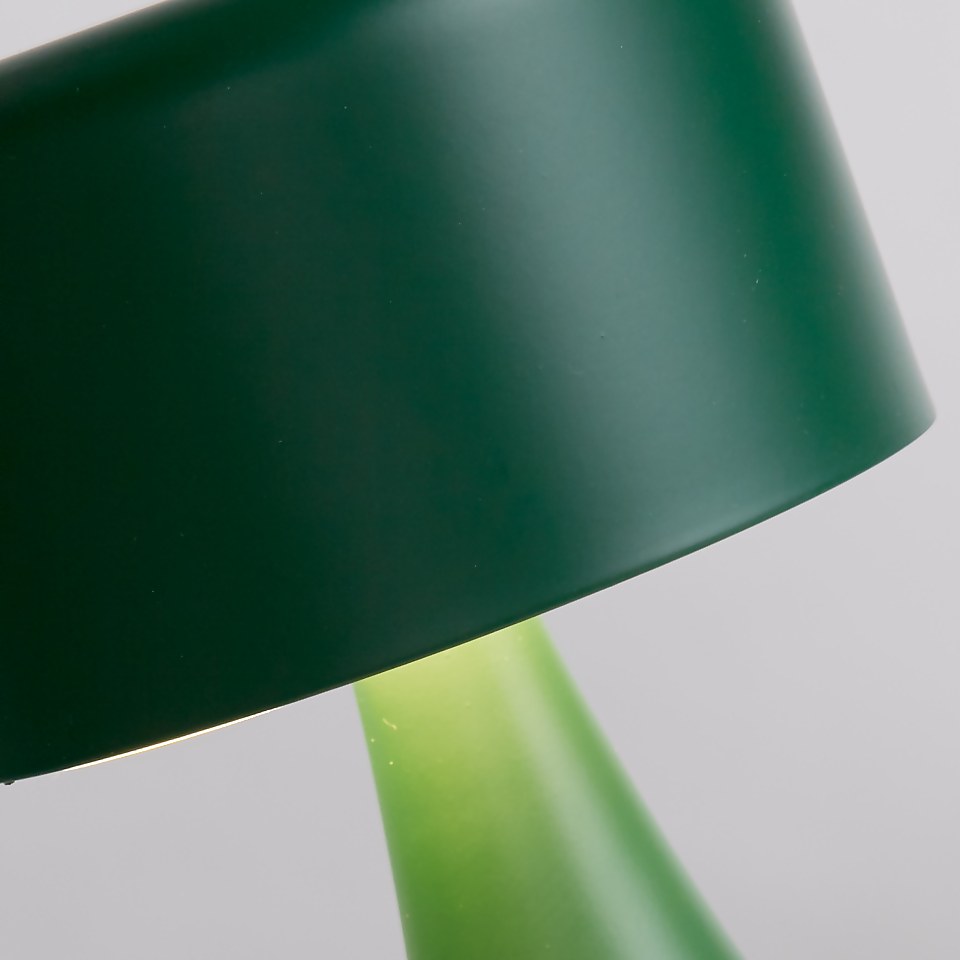 Rechargeable Table Lamp - Green