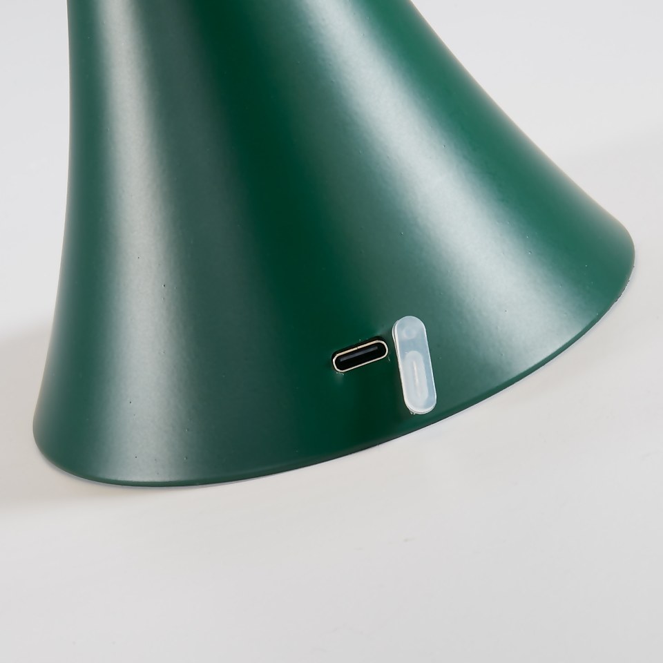 Rechargeable Table Lamp - Green