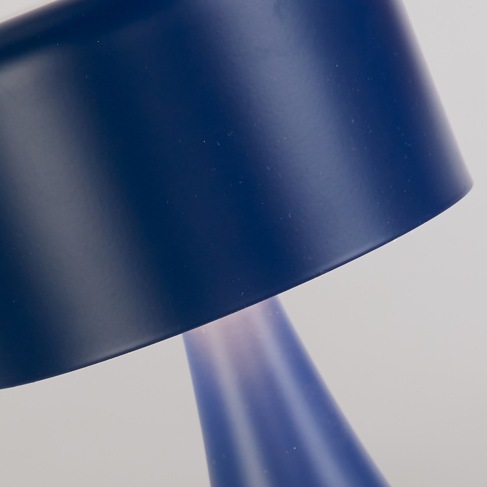 Rechargeable Table Lamp - Navy