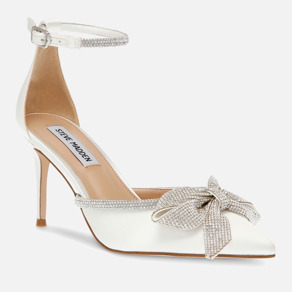 Steve Madden Women s Lumiere Satin Heeled Pumps Allsole