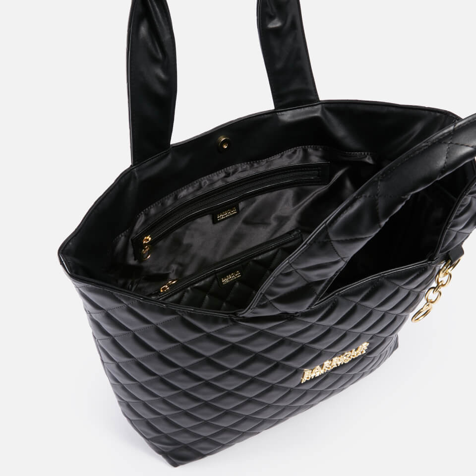 Barbour International Battersea Quilted Faux Leather Tote Bag