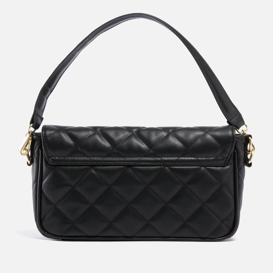 Barbour International Soho Diamond Quilted Faux Leather Cross Body Bag