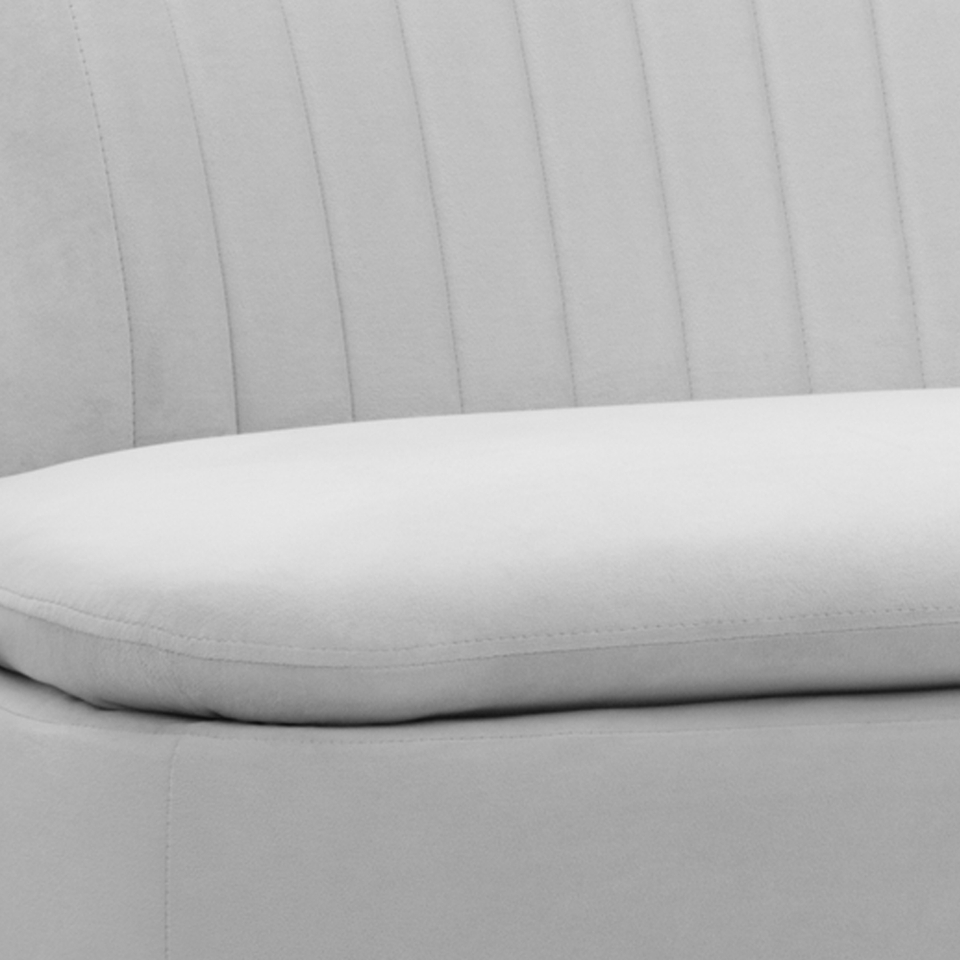Jared 2 Seat Compact Sofa - Grey
