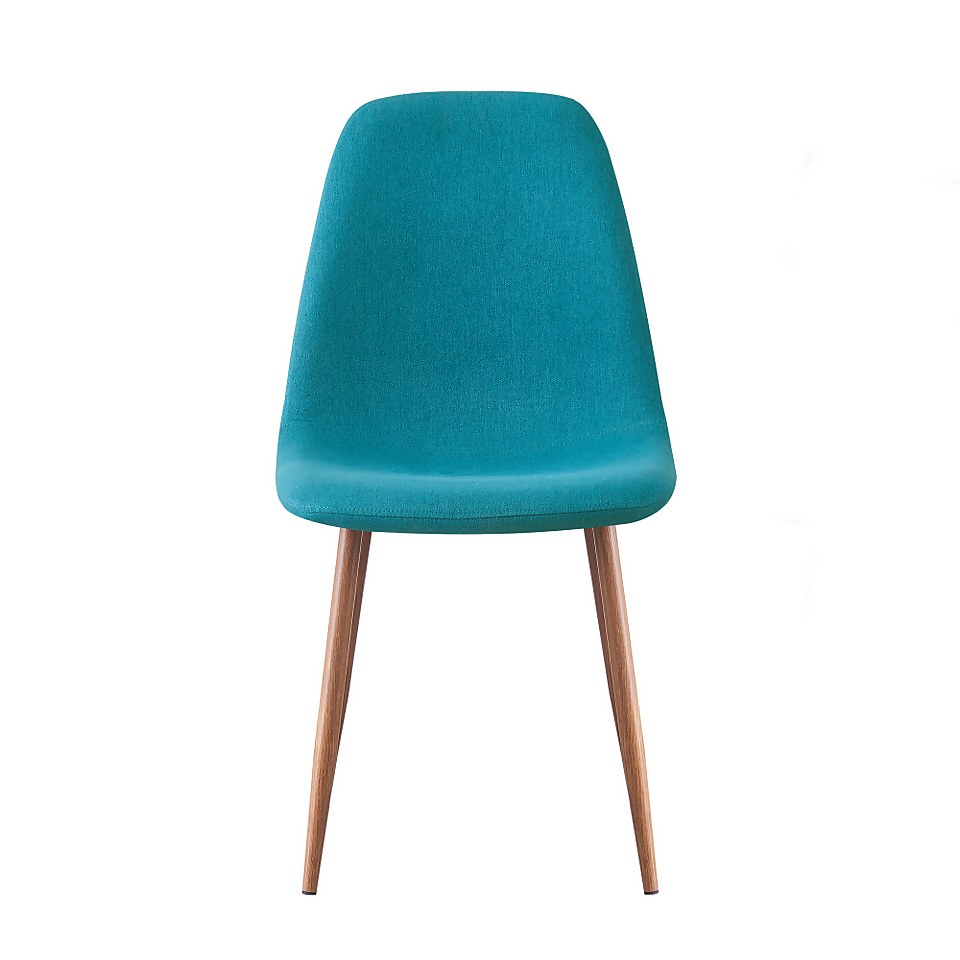 Ludlow Upholstered Dining Chair - Set of 2 - Teal
