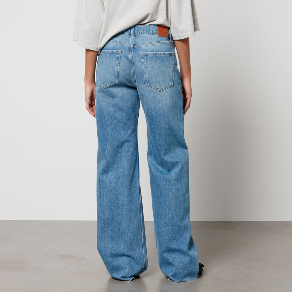 Anine Bing Hugh Denim Wide-Leg Jeans - W26 | Coggles