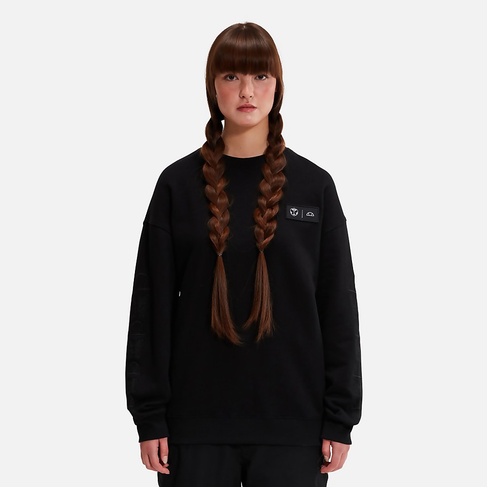Tomorrowland X ellesse Sweatshirt Black