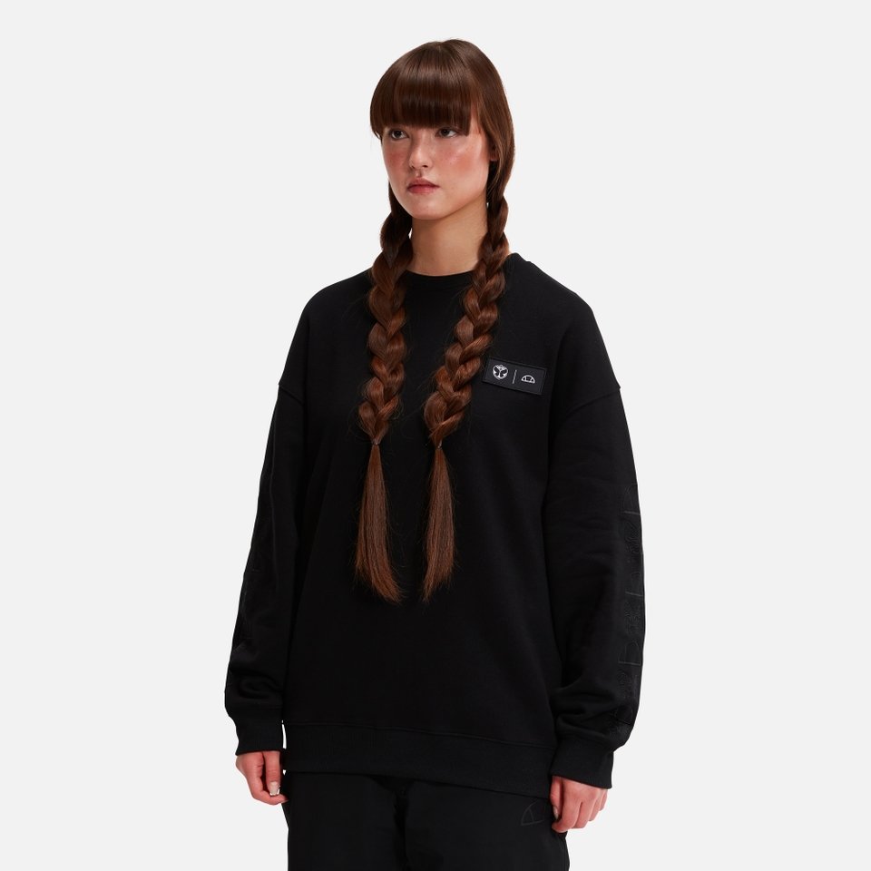 Tomorrowland X ellesse Sweatshirt Black