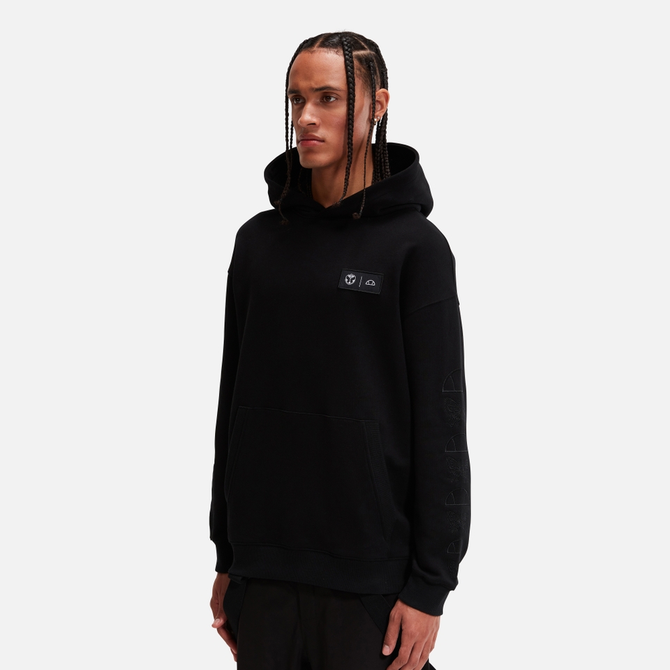 Tomorrowland X ellesse Hoodie Black