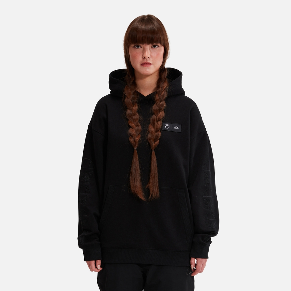 Tomorrowland X ellesse Hoodie Black