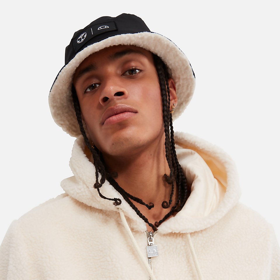 Tomorrowland X ellesse Bucket Hat Black/Cream