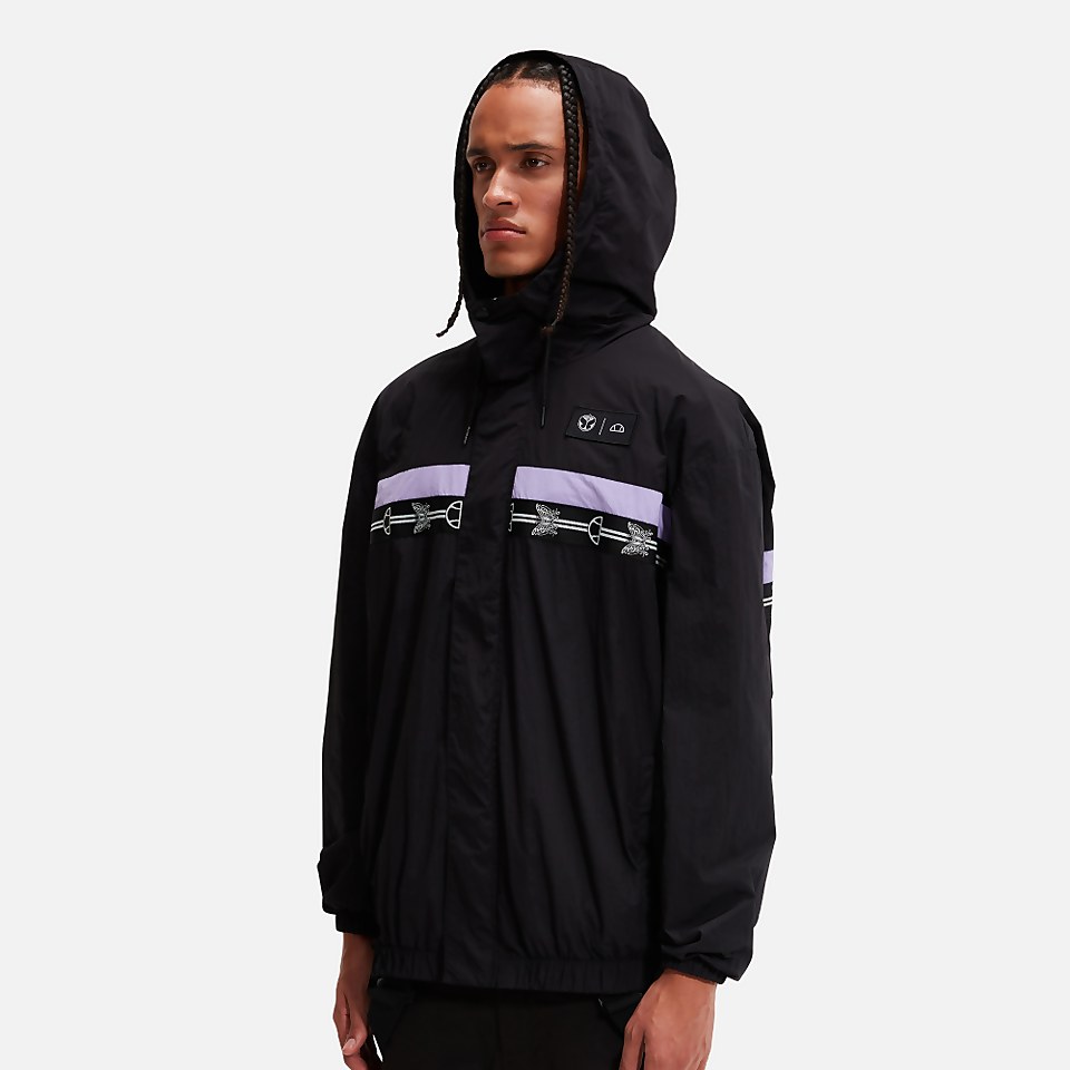 Tomorrowland X ellesse Trainingsjacke Schwarz für Herren