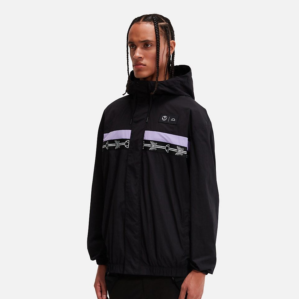 Tomorrowland X ellesse Trainingsjacke Schwarz für Herren