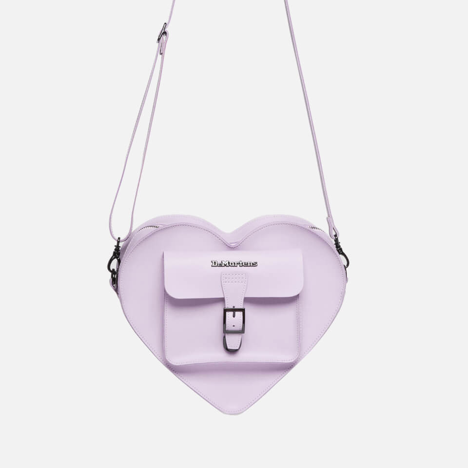 Dr. Martens Heart Coated Leather Crossbody Bag