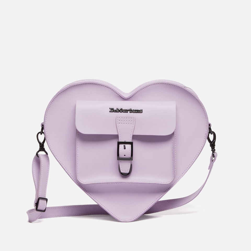 Dr. Martens Heart Coated Leather Crossbody Bag