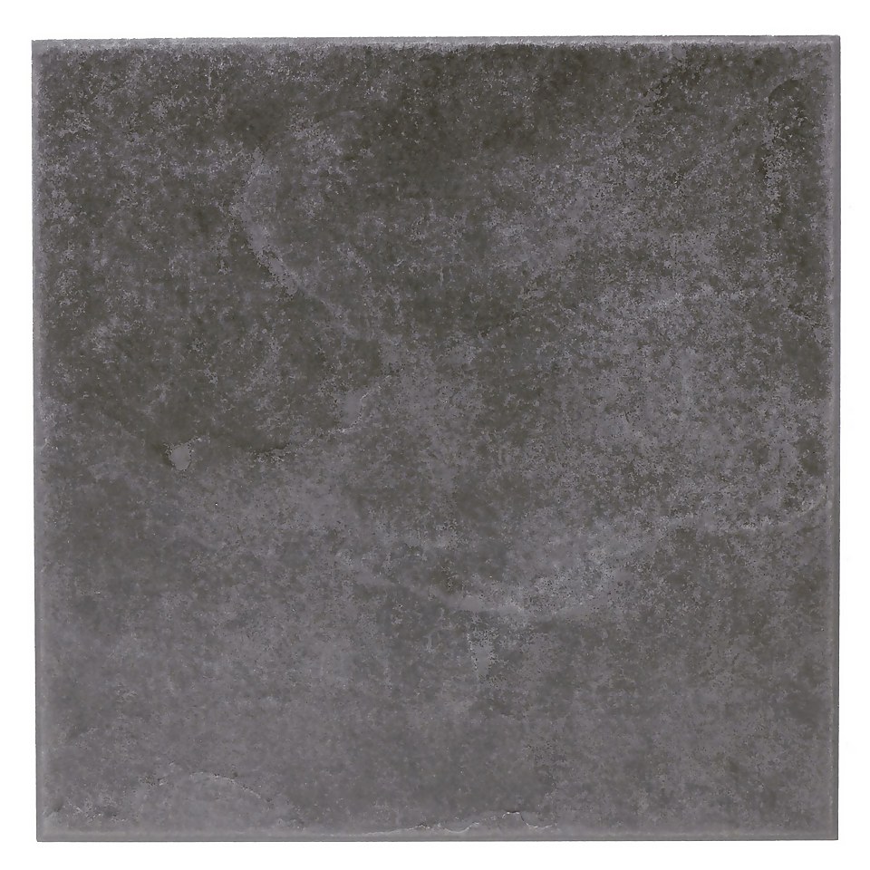 Cuba Anthracite Ceramic Floor Tile 330 x 330mm (Sample Only)