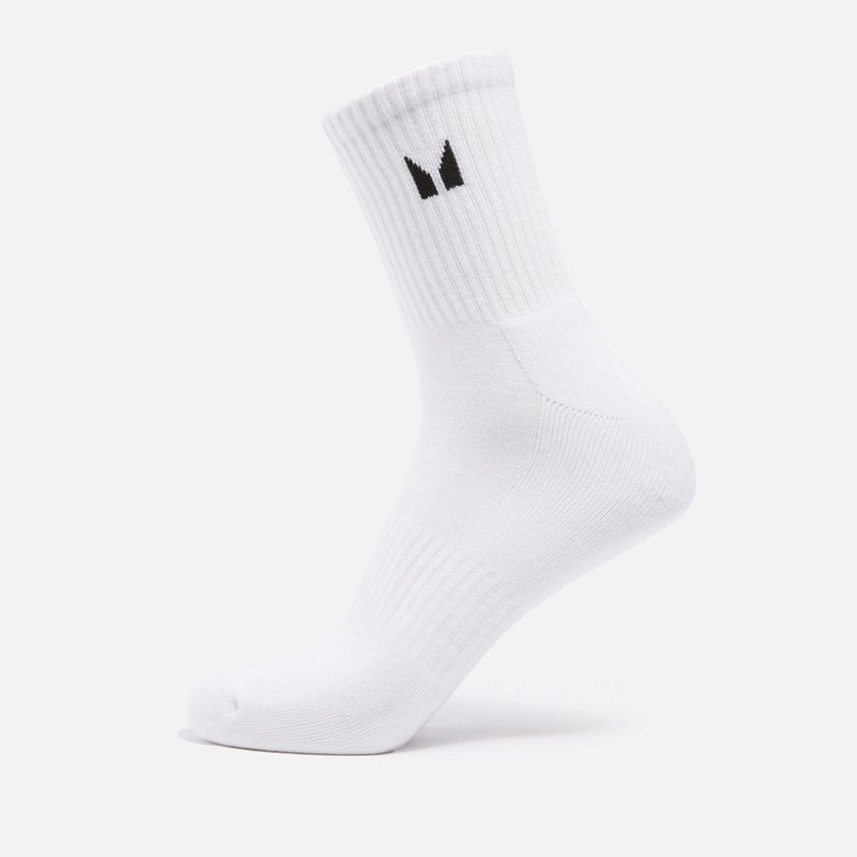 MP Unisex Crew Socks (5 Pack) - White