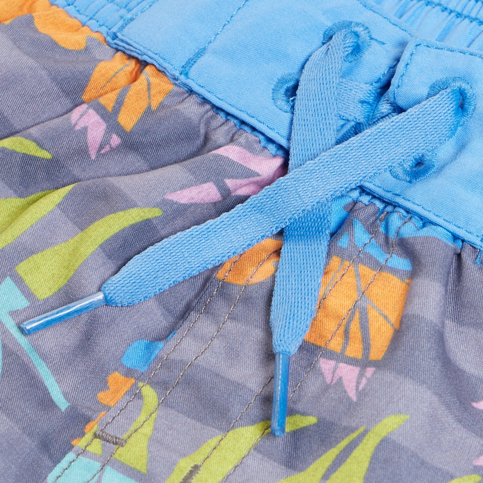 Boy's Print Boardshort 17" Black