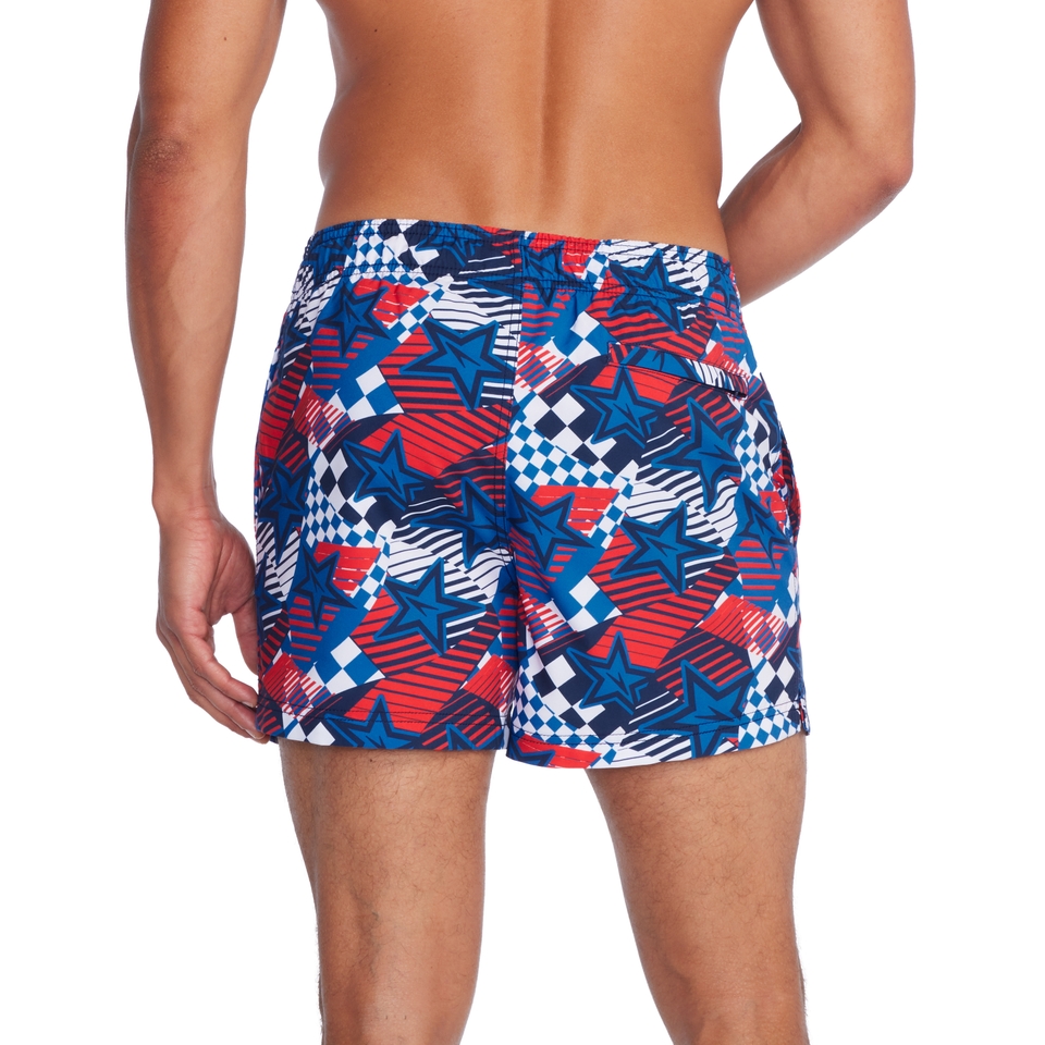 Men's Print Redondo Edge Volley 14" Blue