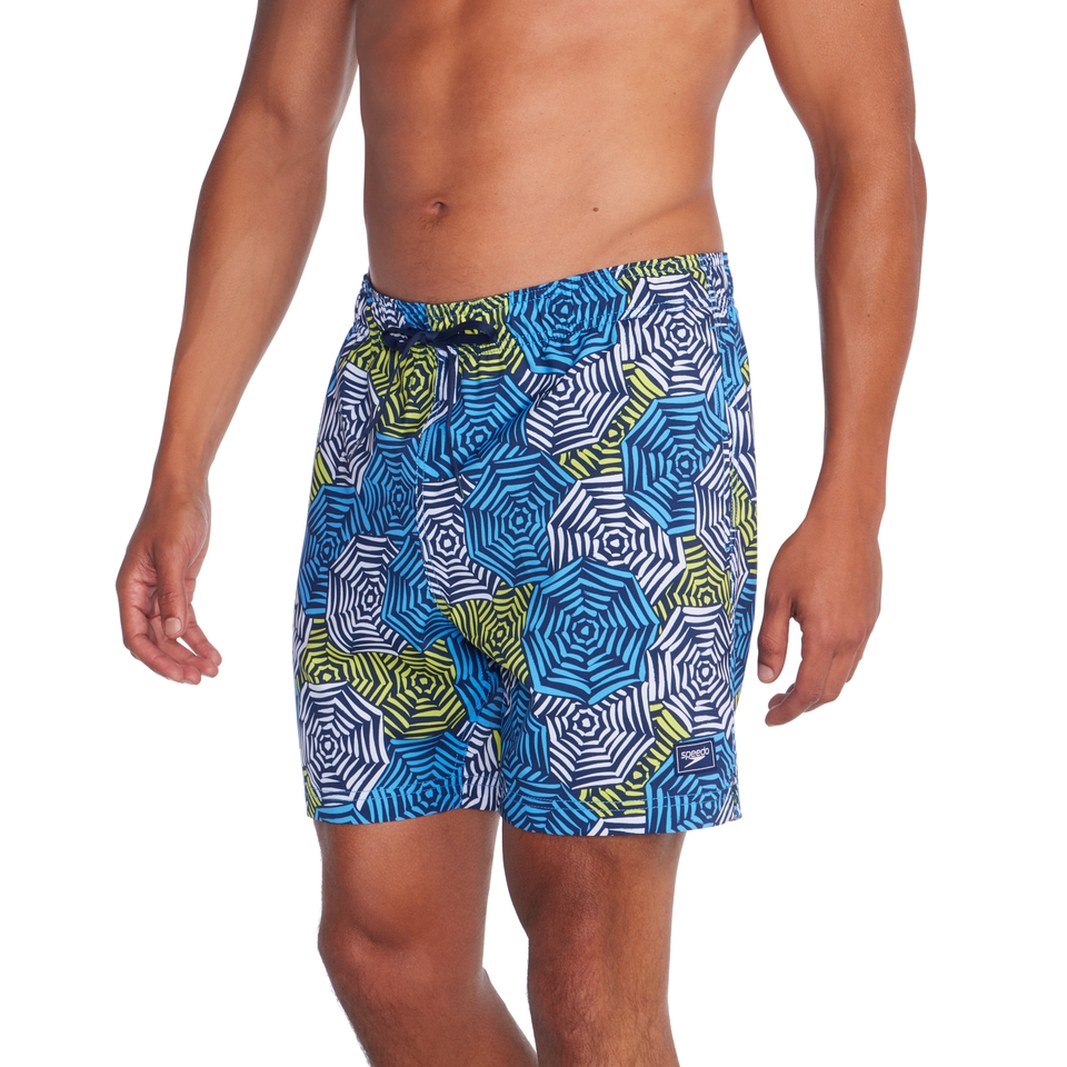 Men's Printed Redondo Edge Volley 17" Blue