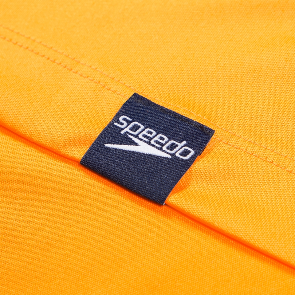 Boy's Graphic Long Sleeve Swim Shirt Orange