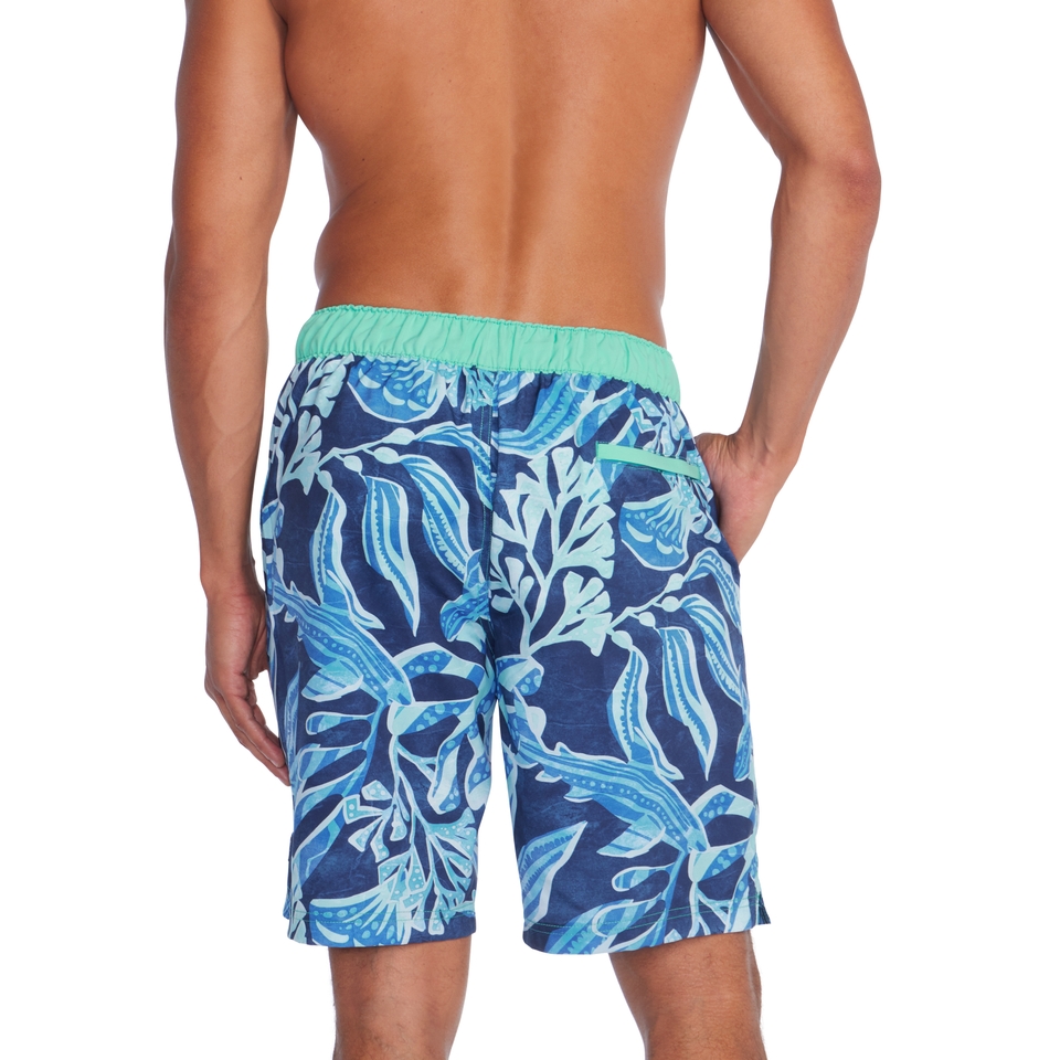Men's Printed Bondi Basin Boardshort 20" Navy