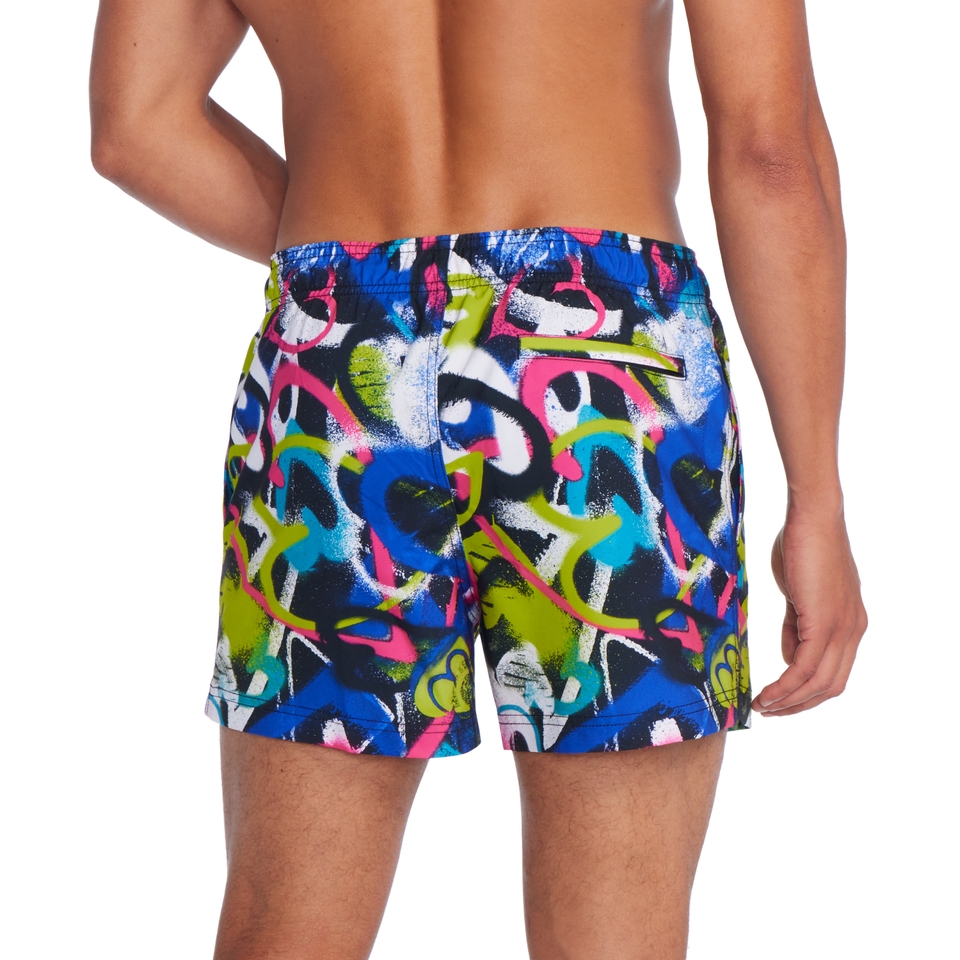 Men's Print Redondo Edge Volley 14" Purple