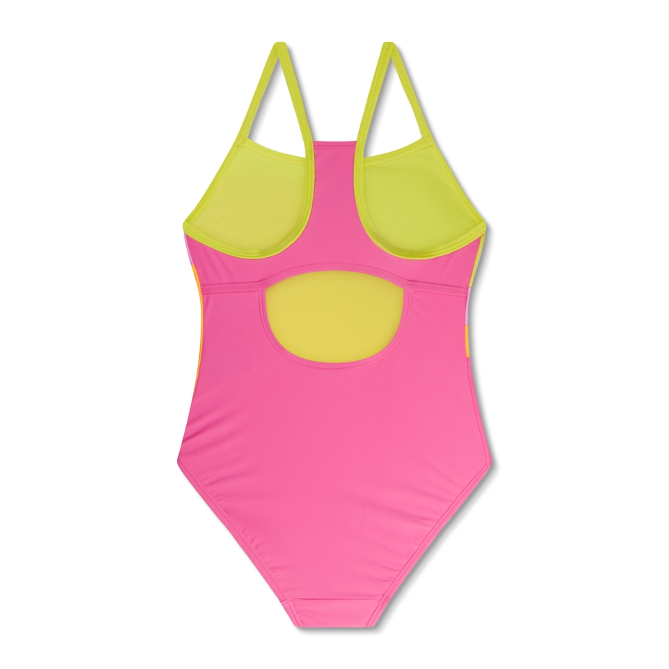 Combinaison Radiating Splice pour filles, rose