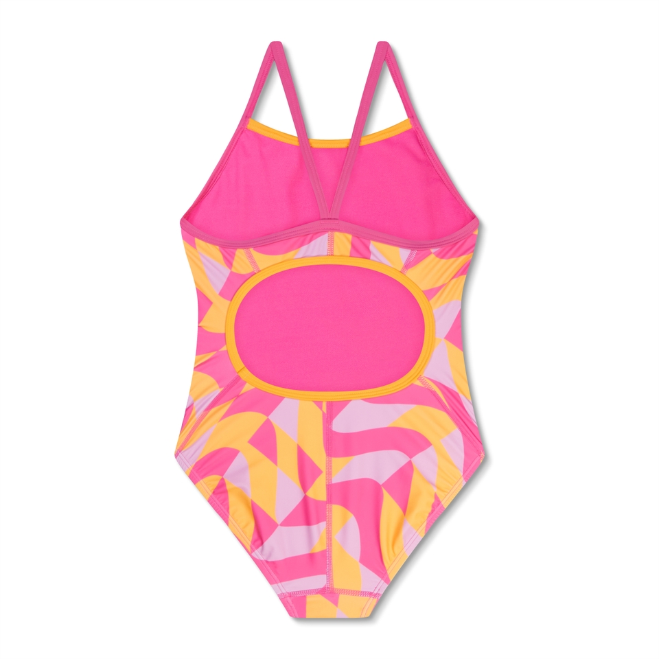 Print Propel Back One Piece