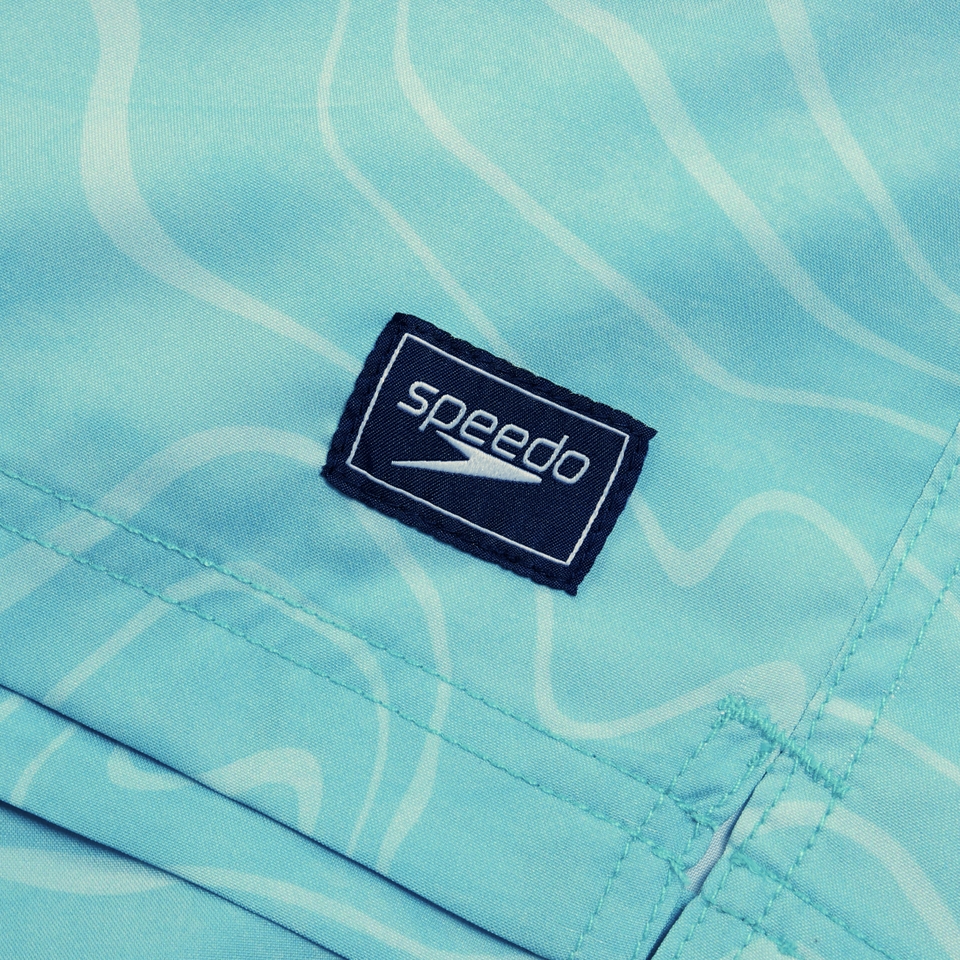Men's Printed Bondi Basin Boardshort 20" Blue
