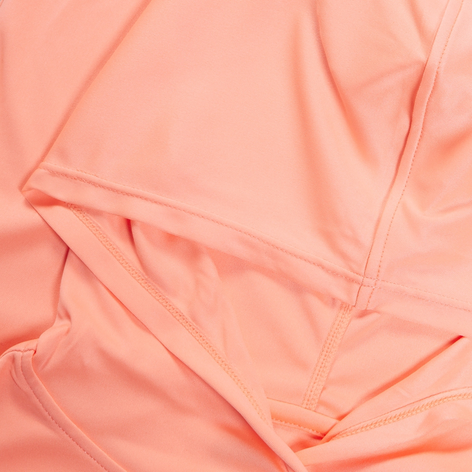 Girl's Hooded Swim Tee Orange
