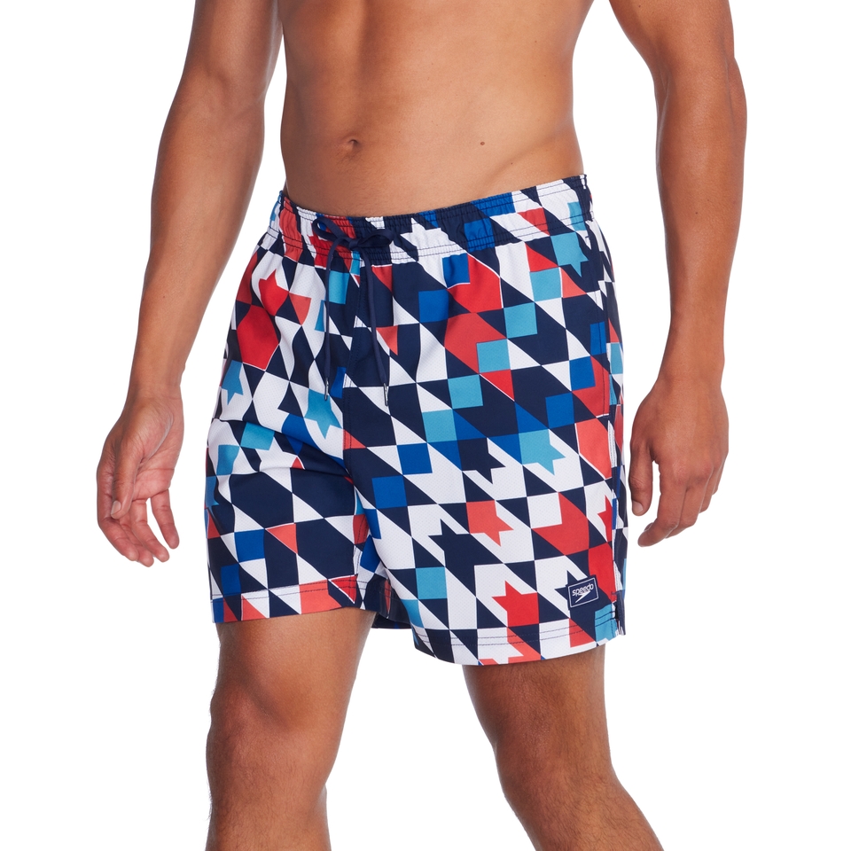Men's Printed Redondo Edge Volley 17" Red