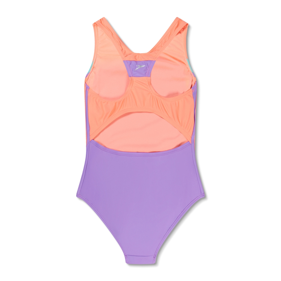 Monopièce Infinity Splice pour filles, violet