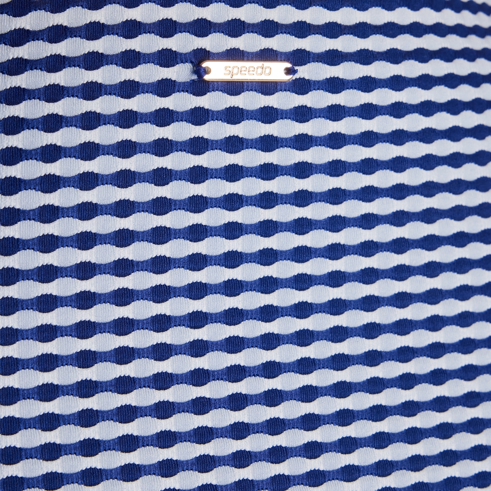 Texture Stripe High Waist Bottom
