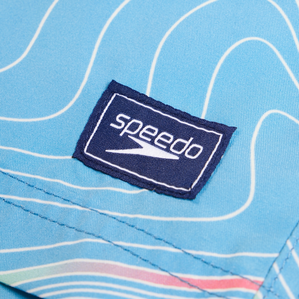 Boys Print 17"Boardshort Yellow