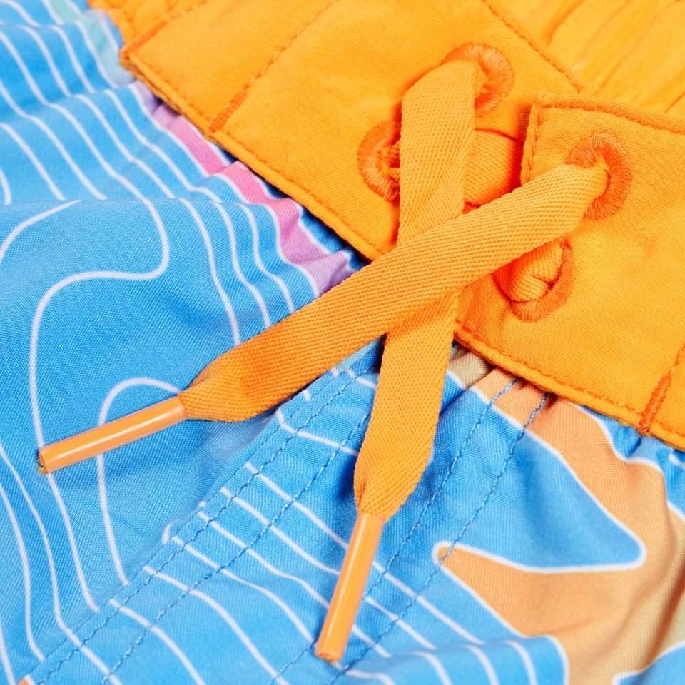 Boys Print 17"Boardshort Yellow
