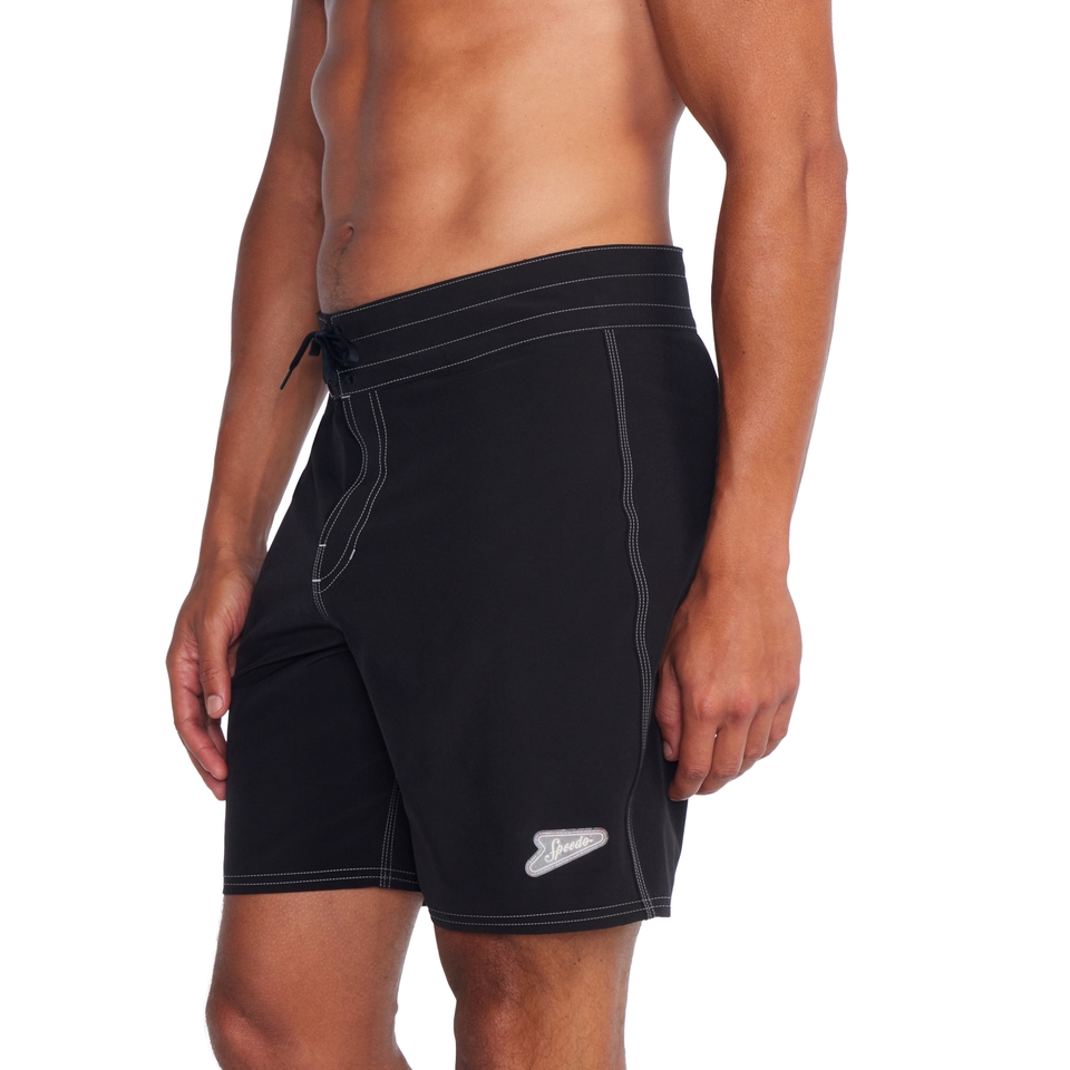 Men's Speedo 4way Flex Boardshort 18" Black
