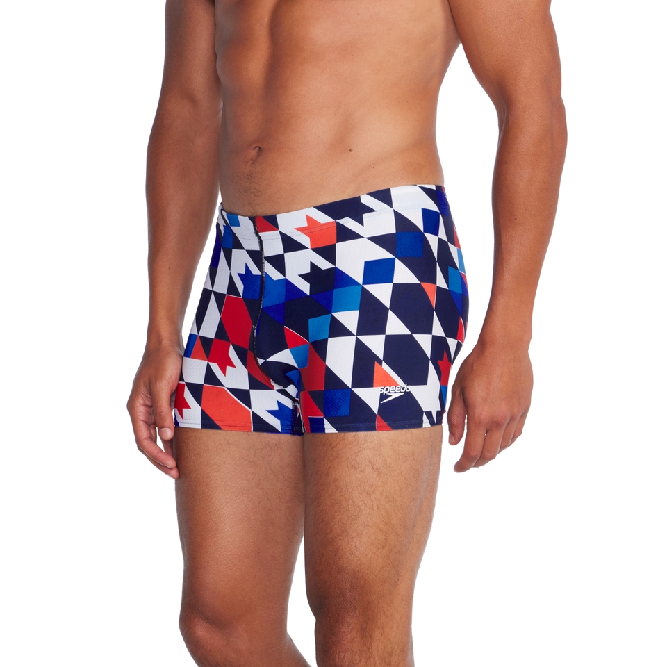 Men's Beachstar Print Square Leg Blue/White