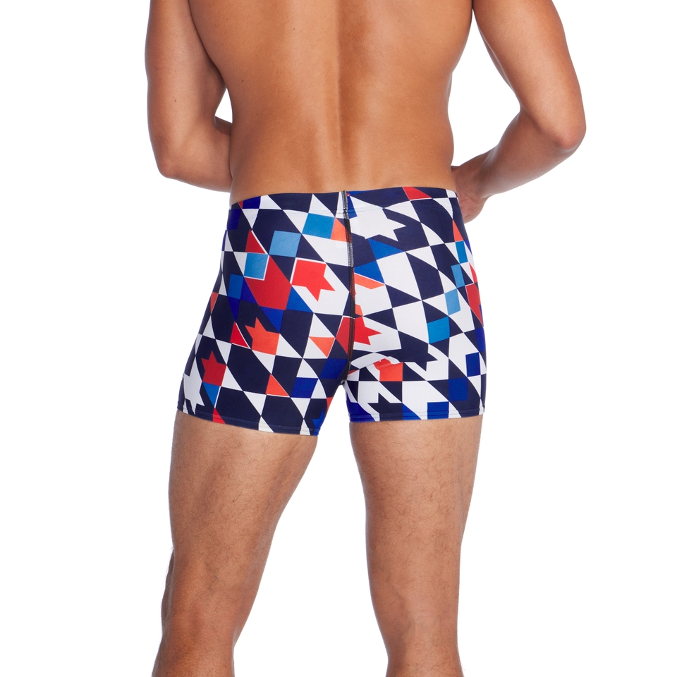 Men's Beachstar Print Square Leg Blue/White