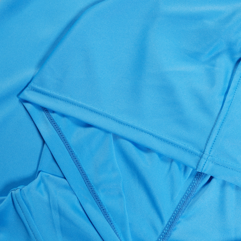 Girl's Hooded Swim Tee Blue