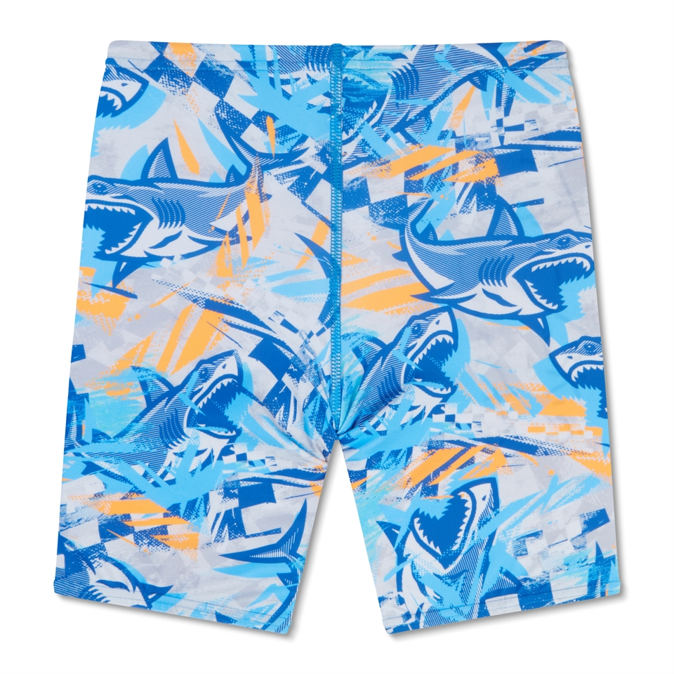 Boy's Print Jammer Blue