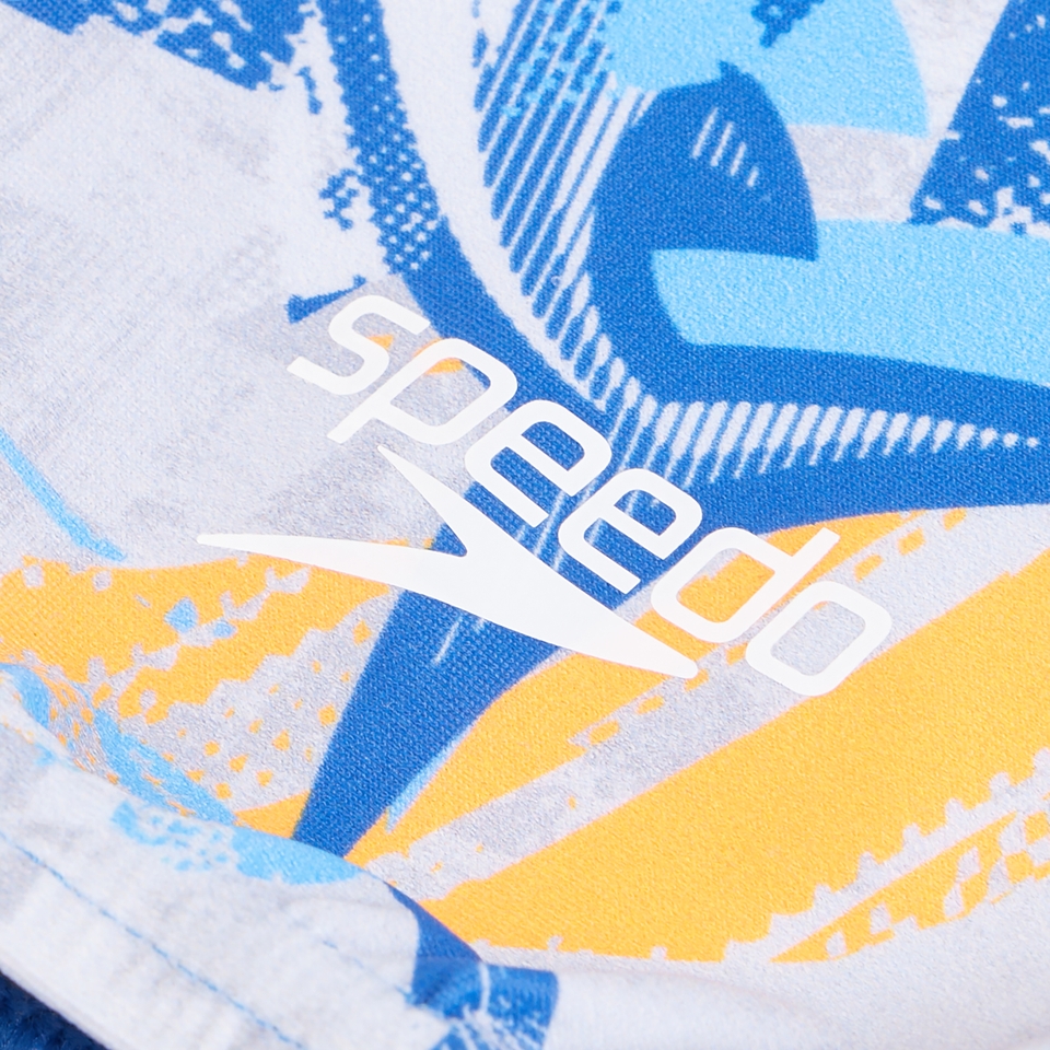 Boy's Print Jammer Blue
