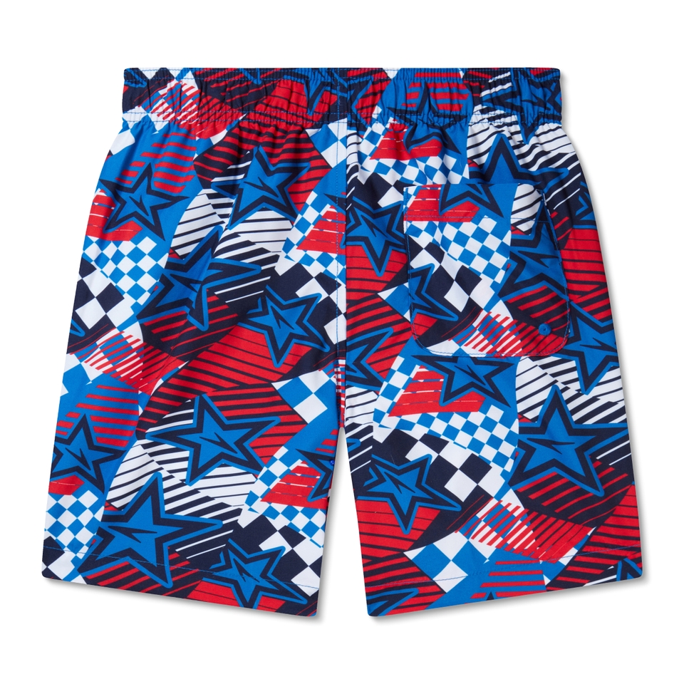Boy's Print Redondo Volley 15" White