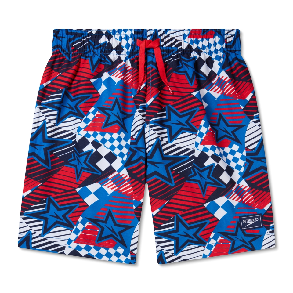 Boy's Print Redondo Volley 15" White