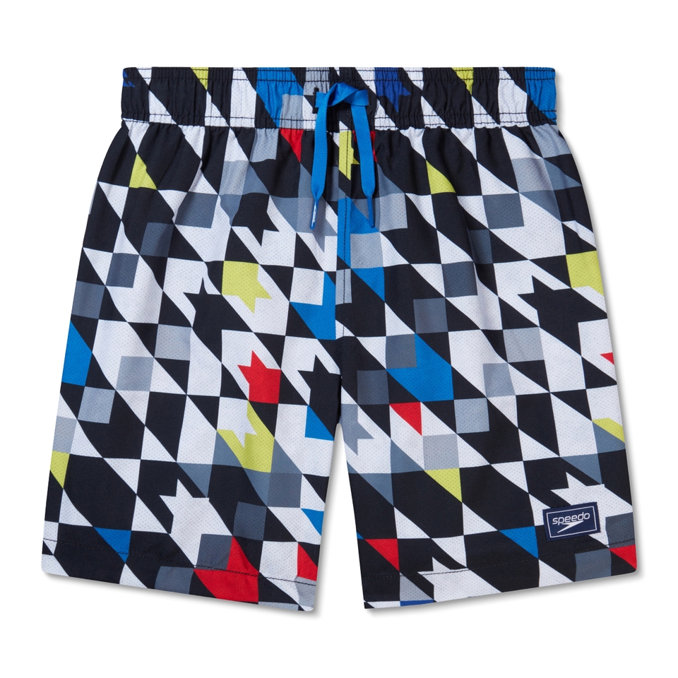 Boy's Print Redondo Volley 15" Black