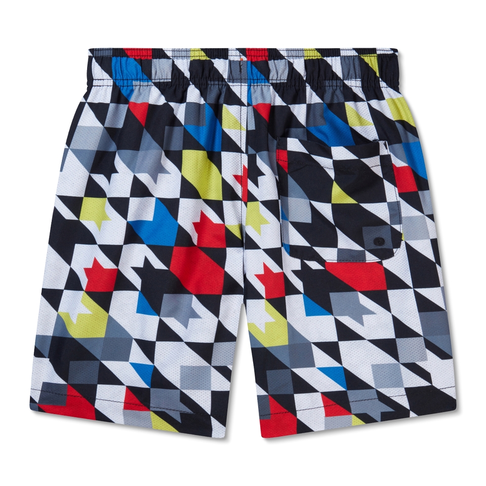 Boy's Print Redondo Volley 15" Black